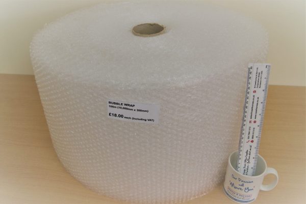 An image of bubble wrap available to buy for £18.00