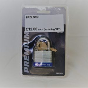 An image of a padlock available to buy for £12.00